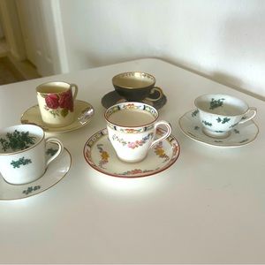 Mini tea cups